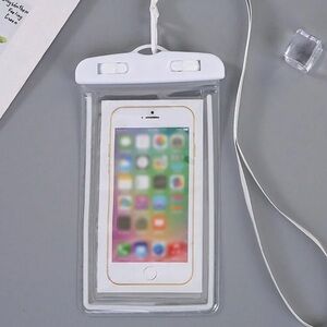 Waterproof Phone Pouch - White